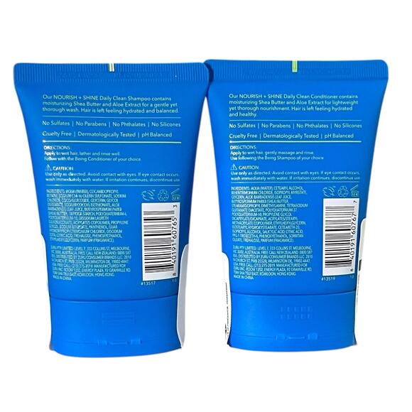 Being Nourish + Shine Daily Clean Shampoo and Conditioner Shea Butter Aloe - Picture 2 of 5